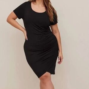 Torrid super soft Side Ruched Dress